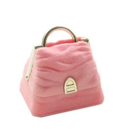 Set of 2 Adorable [PINK Handbag] Ring Box Jewlery Gift Display Box(2.1*1.7'')