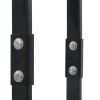 Firewood Rack Black 31.5"x9.8"x78.7" Steel