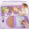 Kids Table and Chair Set for Arts, Crafts, Homework, Home School