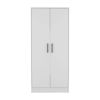 Wyoming 2-Piece Bedroom Set, Armoire + Dresser, White