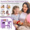 Kids Table and Chair Set for Arts, Crafts, Homework, Home School