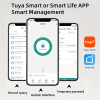 Tuya Door Lock with Lock and Key, APP Remote Unlock, Smart Door Lock with App Control and Key, Smart Door Lock for Bedroom, Front Door, House, Apartme
