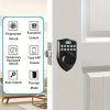 Tuya Door Lock with Lock and Key, APP Remote Unlock, Smart Door Lock with App Control and Key, Smart Door Lock for Bedroom, Front Door, House, Apartme