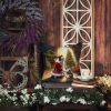 NEW Bull Terrier and Santa Claus Throw Pillow Machine Washable, Indoor Outdoor Decorative Pillow for Couch, Bed or Patio, 14Hx14W