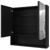 Oxford Pantry Cabinet, One Drawer, One Double Door Cabinet With Two Shelves
