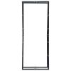 Firewood Rack Black 31.5"x9.8"x78.7" Steel