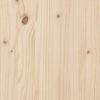 Log Holder with Wheels 15.7"x19.3"x43.3" Solid Wood Pine
