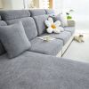 1 Pc Solid Color Thick Double-sided Comfortable Cotton Velvet Anti Fouling, Wear-resistant, Anti Slip Sofa Pad Winter Sofa Cushion Cover All Inclusive