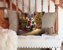 Schnauzer and Santa Claus Throw Pillow Machine Washable, Indoor Outdoor Decorative Pillow for Couch, Bed or Patio, 14Hx14W