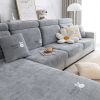 Full set of sofa cover, new all-season universal anti slip and anti cat scratch fabric, Chenille modern minimalist seat cushion cover