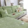 Full set of sofa cover, new all-season universal anti slip and anti cat scratch fabric, Chenille modern minimalist seat cushion cover