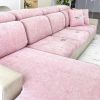 Full set of sofa cover, new all-season universal anti slip and anti cat scratch fabric, Chenille modern minimalist seat cushion cover