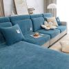 Full set of sofa cover, new all-season universal anti slip and anti cat scratch fabric, Chenille modern minimalist seat cushion cover